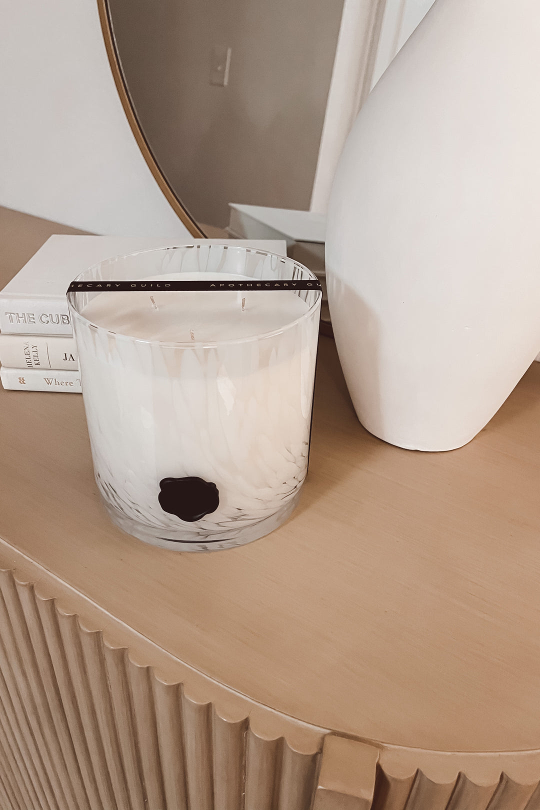 Big Wax Stamp Candle