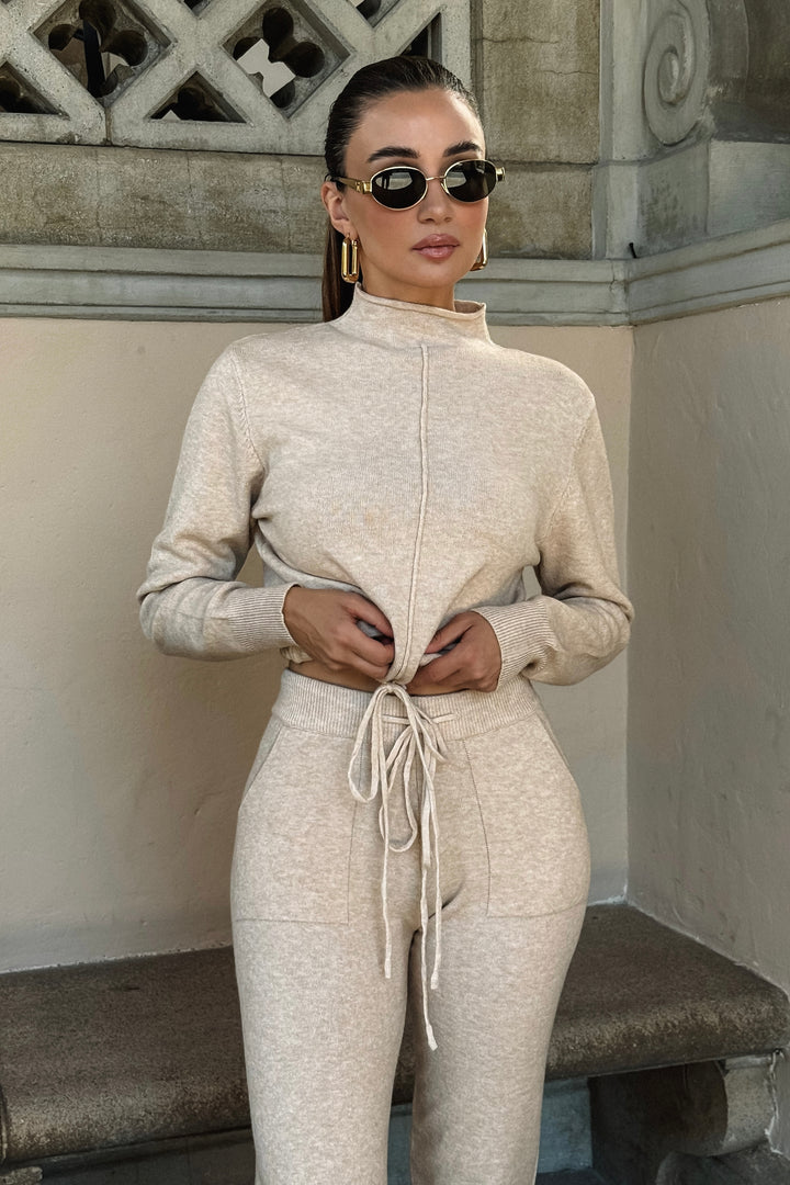 Maria 2-Piece Knit Set - Ivory