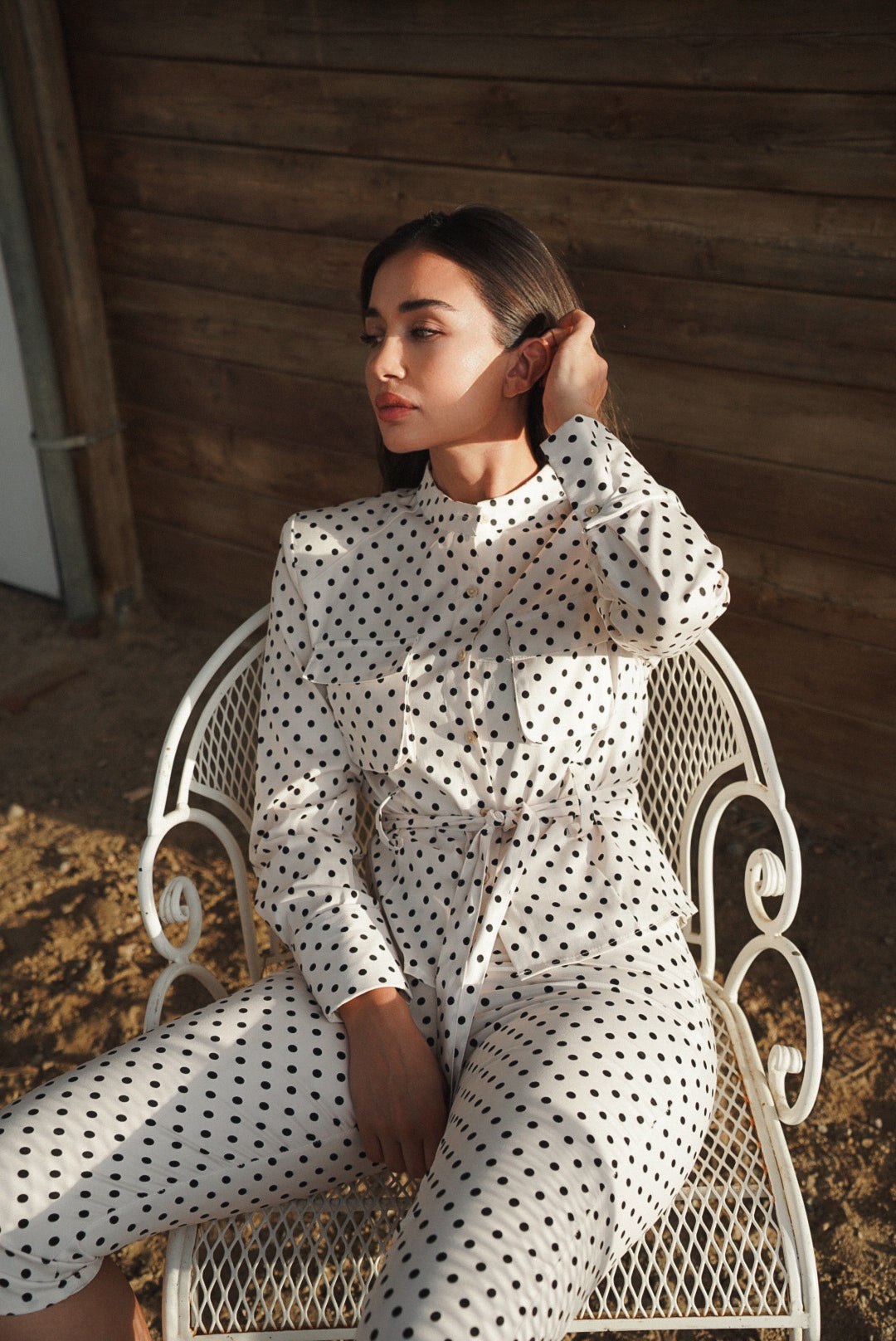 Stella 2-Piece Capri Set - Cream