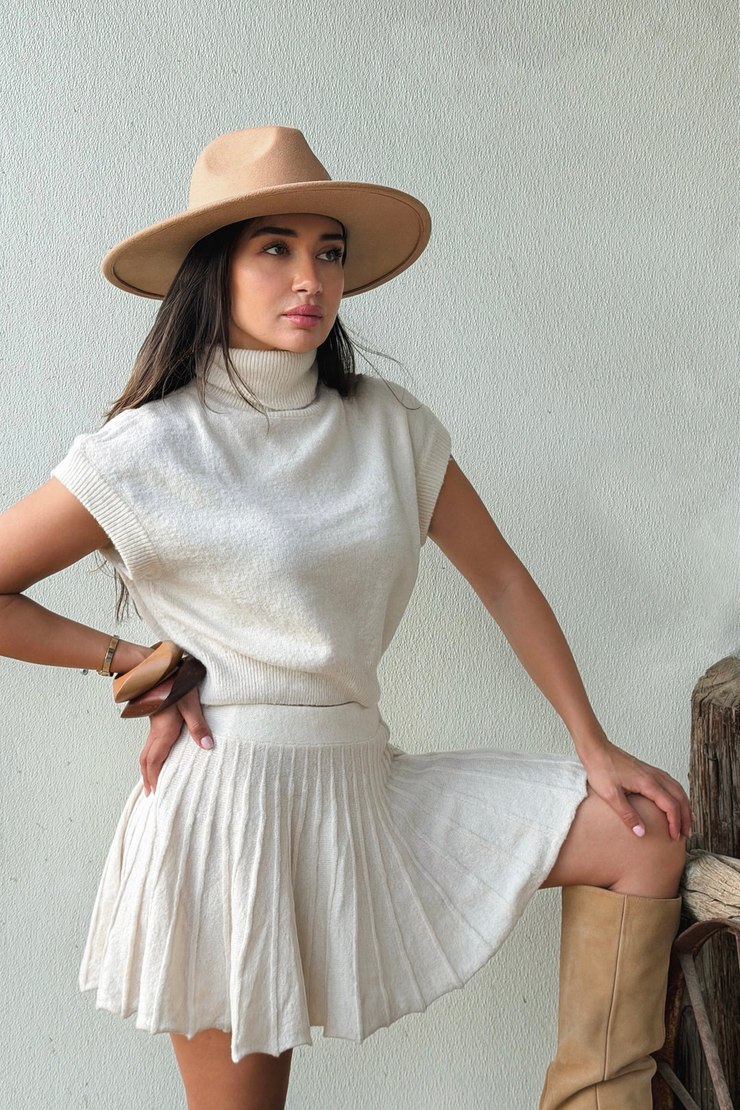 Ella 2-Piece Knit Skirt Set