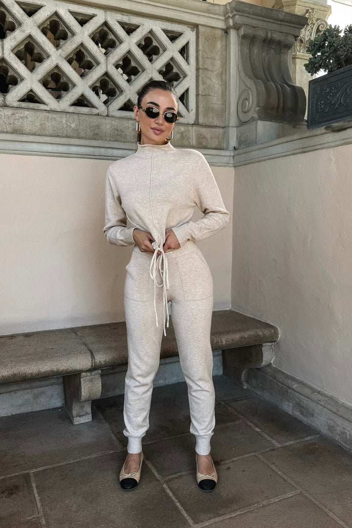 Maria 2-Piece Knit Set - Ivory