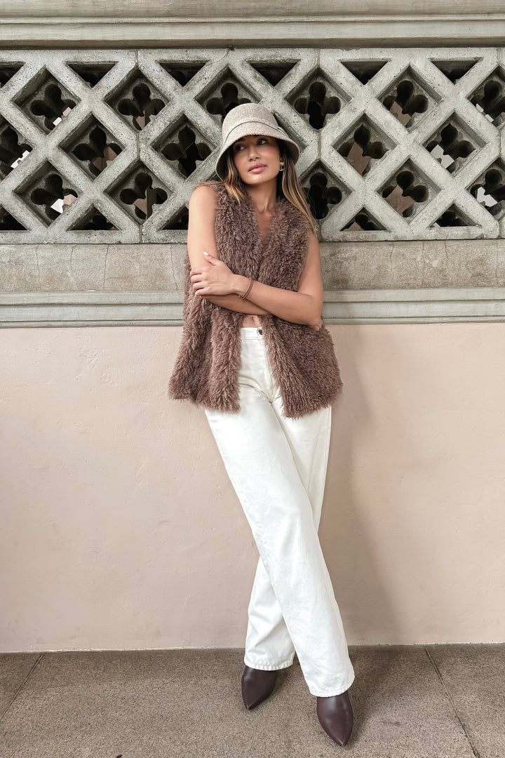 Natalie Fur Vest