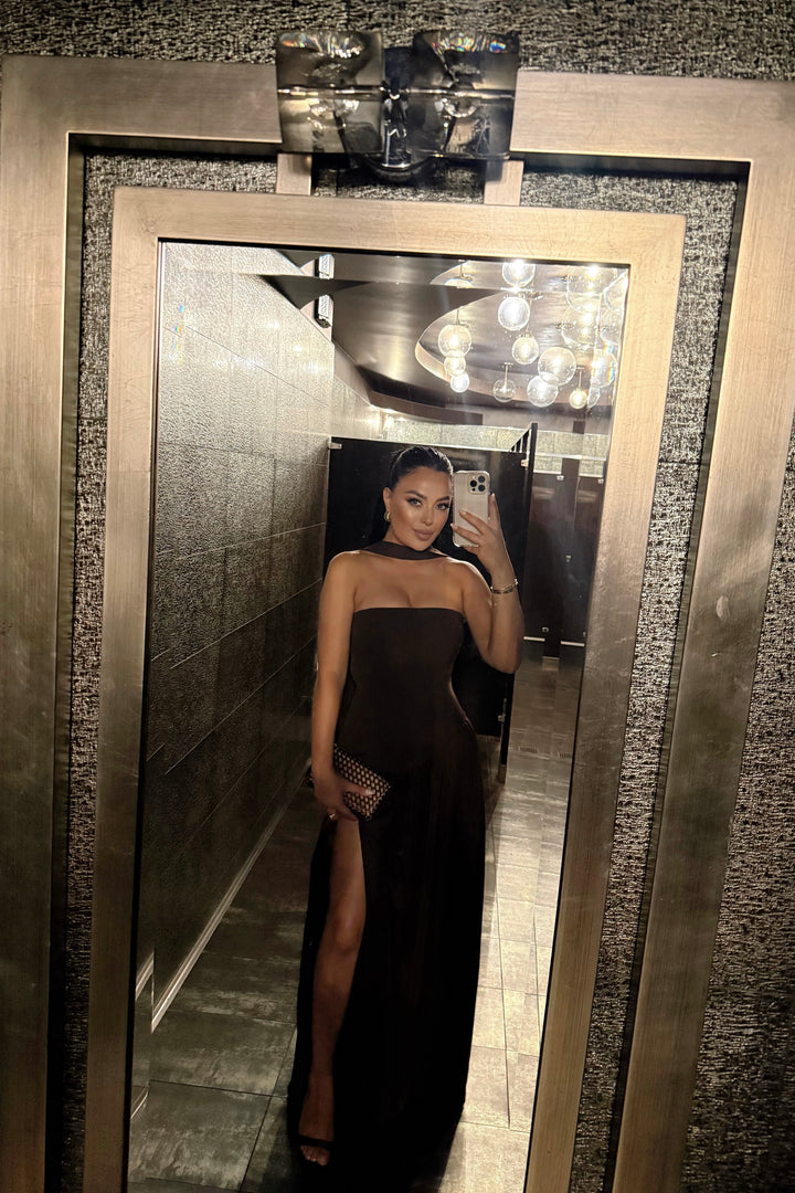 Taylor Gown - Brown