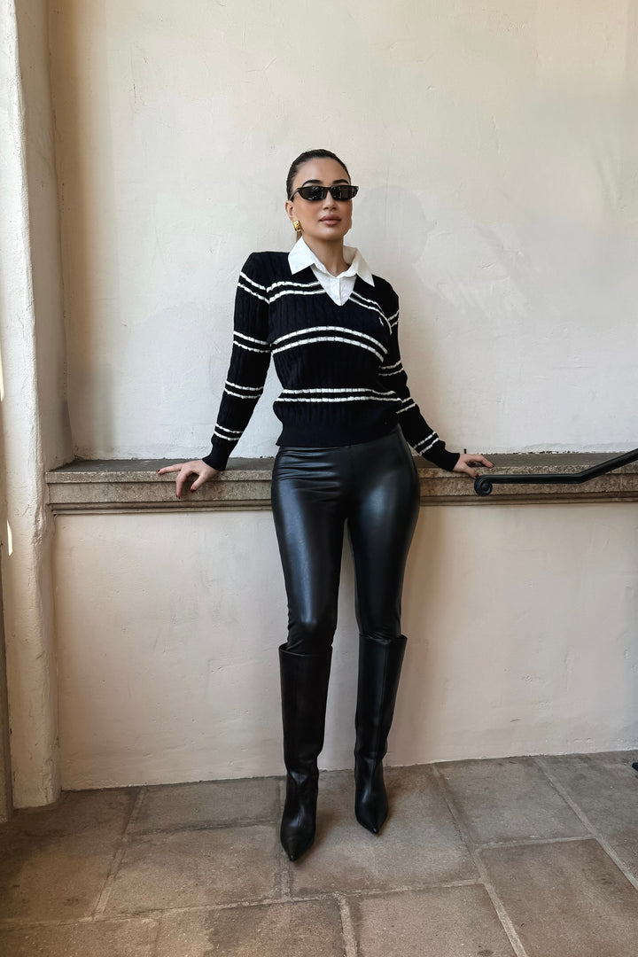 Karina Leather Leggings