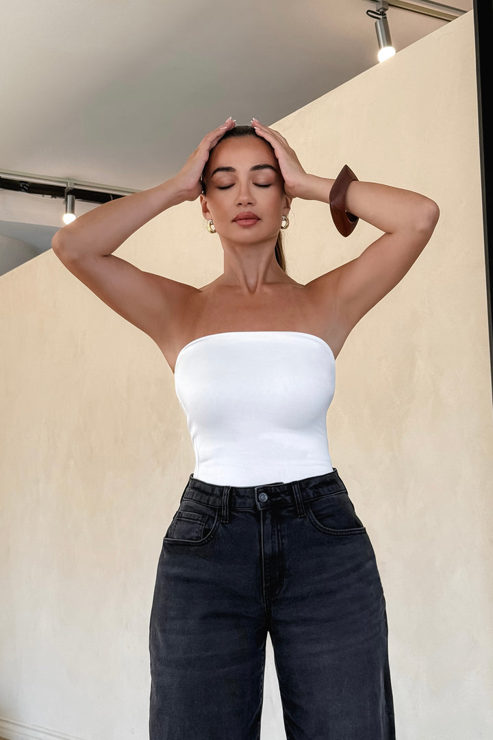 Hanna Tube Top - White