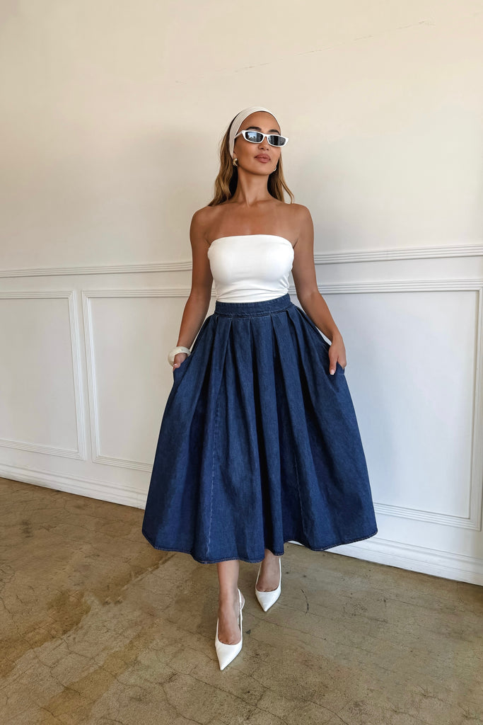 スカート andmary Gigi mouton skirt S ANDMARY】Gigi mouton skirt
