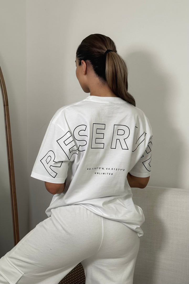 RESERVED Unisex City T-Shirt - White