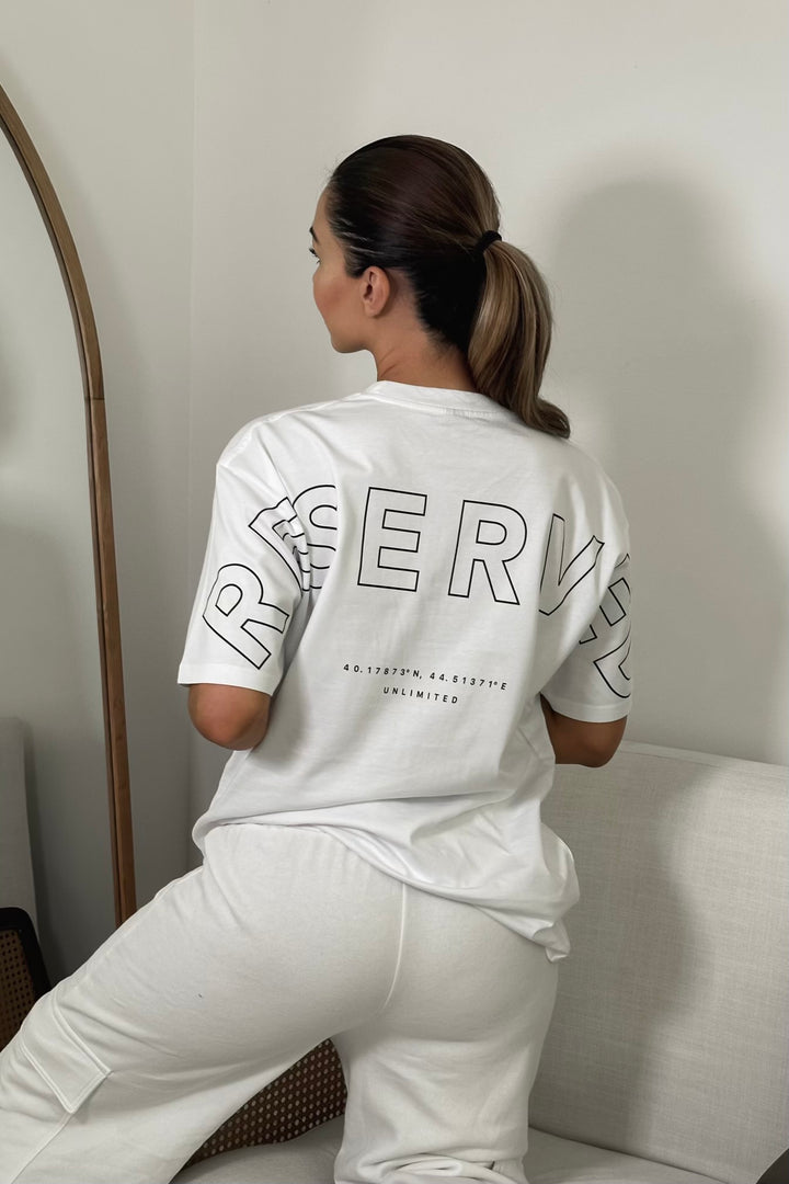 RESERVED Unisex City T-Shirt - White