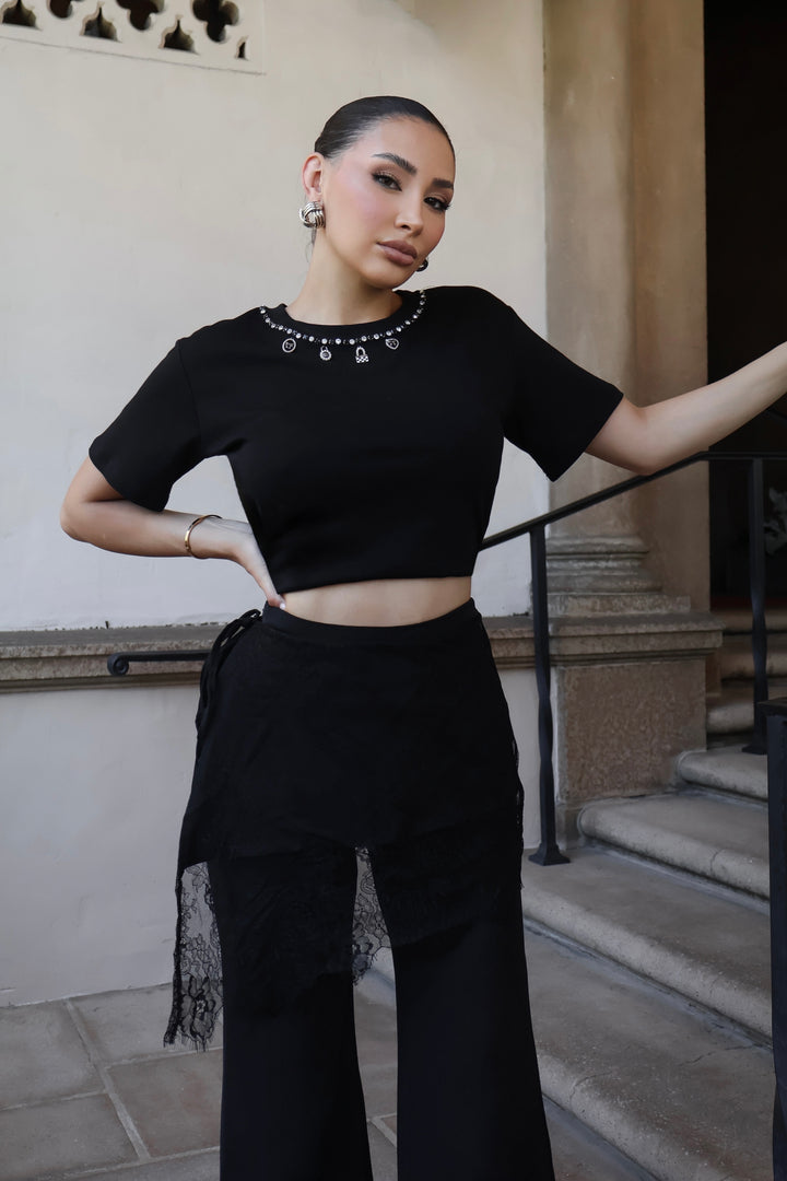 Amanda Rhinestone Tee