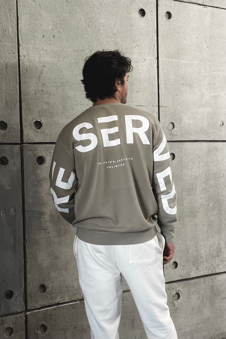 RESERVED Unisex City Crewneck - Stone