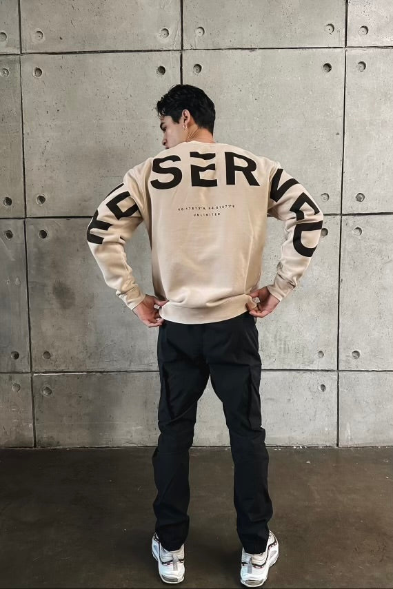 RESERVED Unisex City Crewneck - Cream