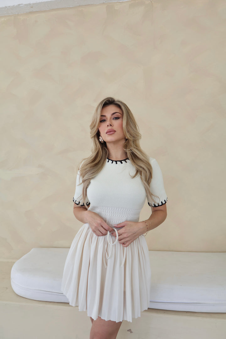Molly Knit Top - Cream
