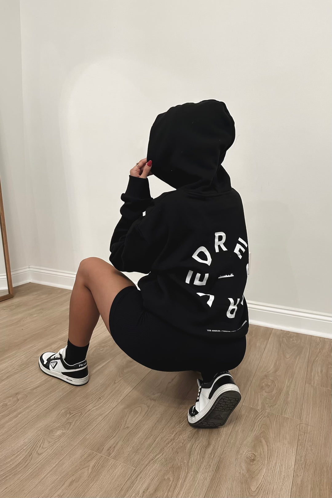 RESERVED Unisex City Hoodie - Black