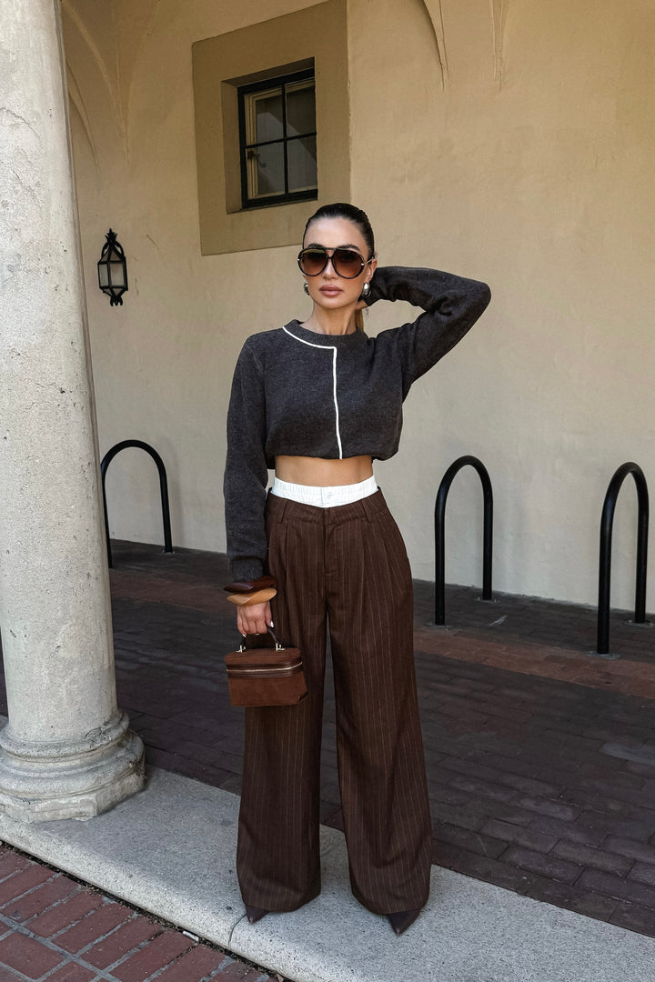 Debbie Stripe Trousers