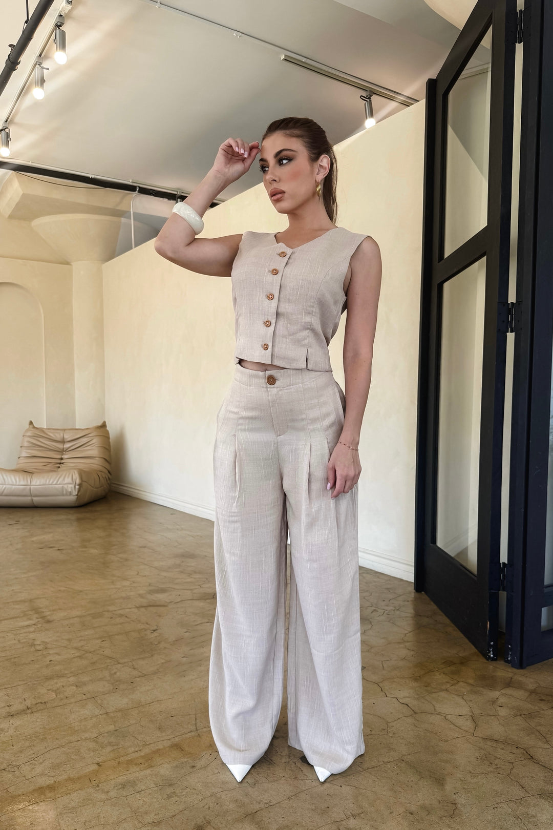 Kendra 2-Piece Vest Set