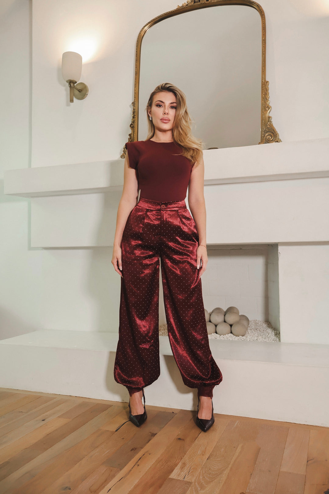 Stacey Shoulder Pad Bodysuit