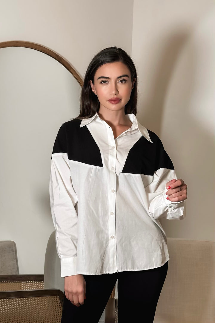 Brenda Button Up - Black