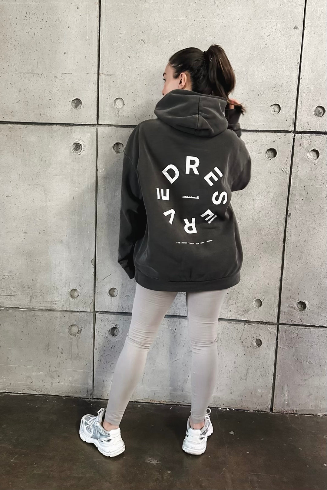 RESERVED Unisex City Hoodie - Charcoal