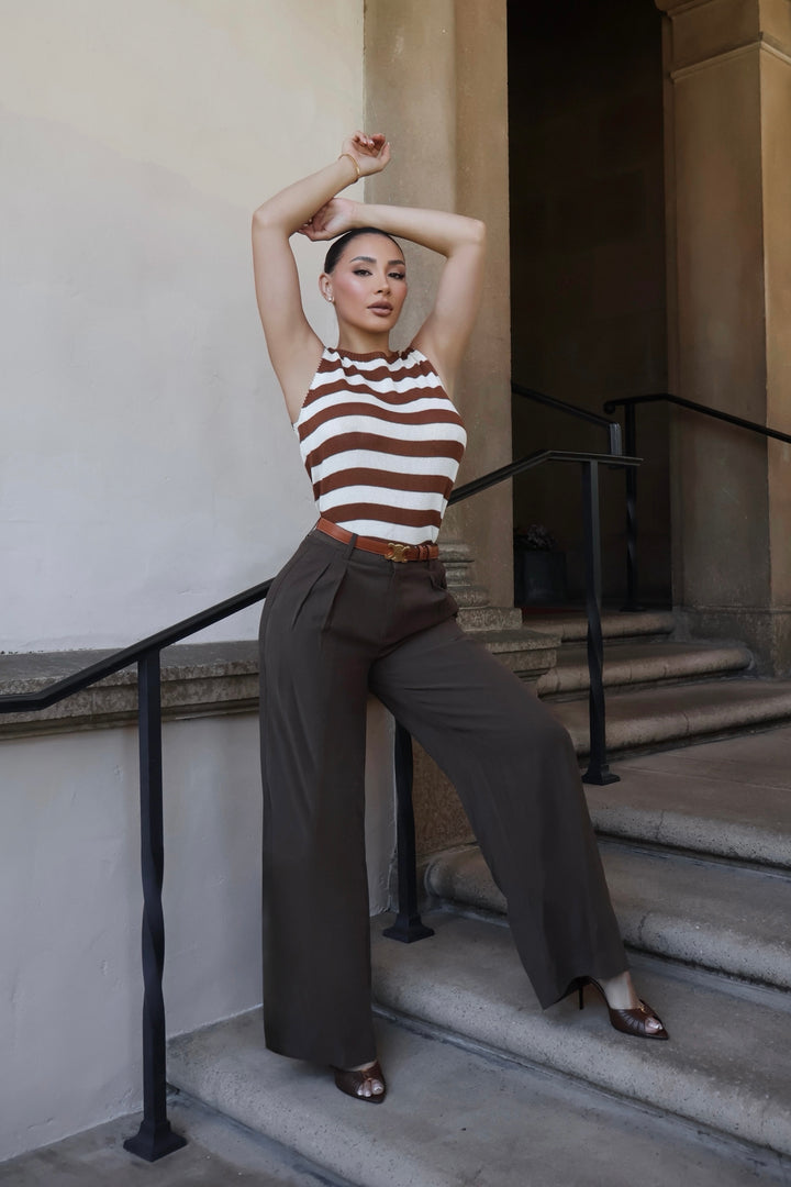 Alex Stripe Knit Top