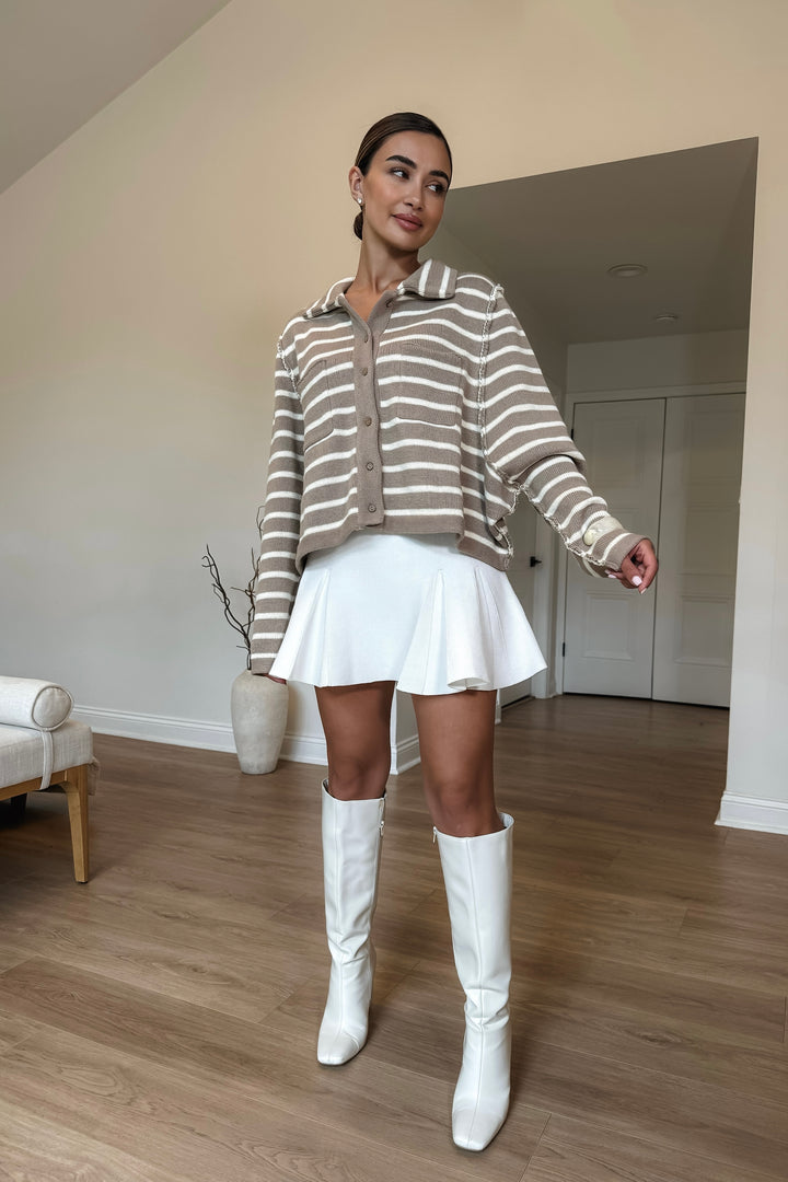 Nicki Knit Stripe Cardigan