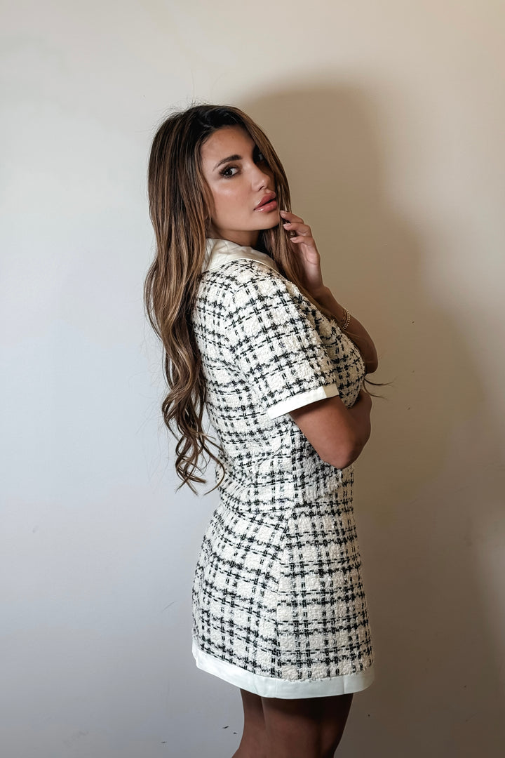 Nancy Tweed 2-Piece Skirt Set