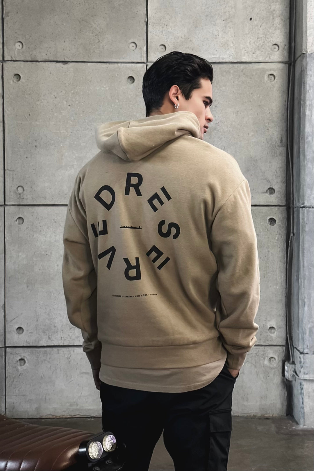RESERVED Unisex City Hoodie - Sand