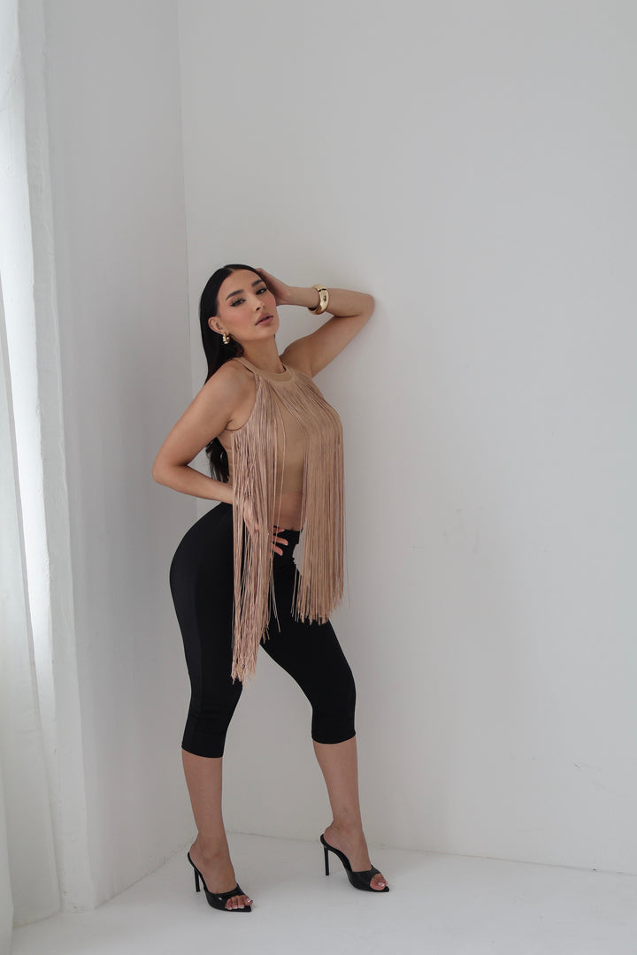 Sheryl Fringe Top