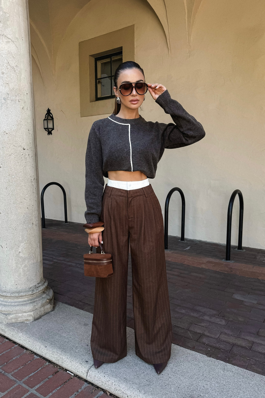 Debbie Stripe Trousers