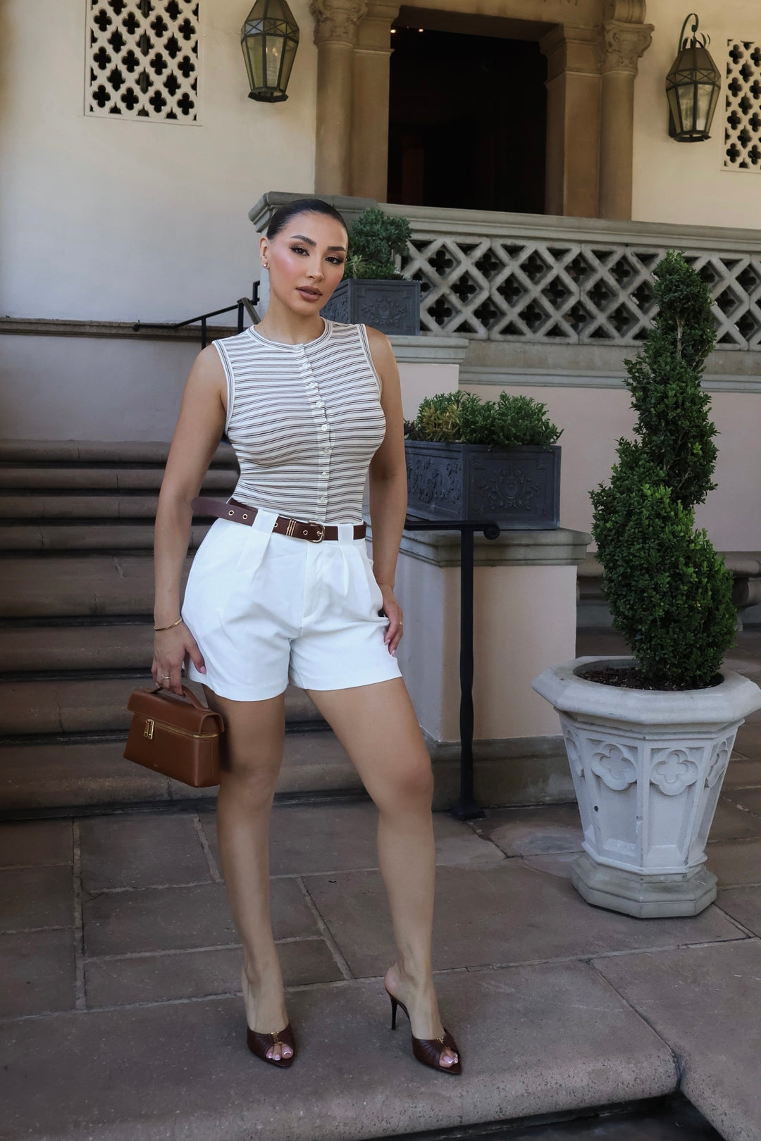 Tessa Belt Shorts