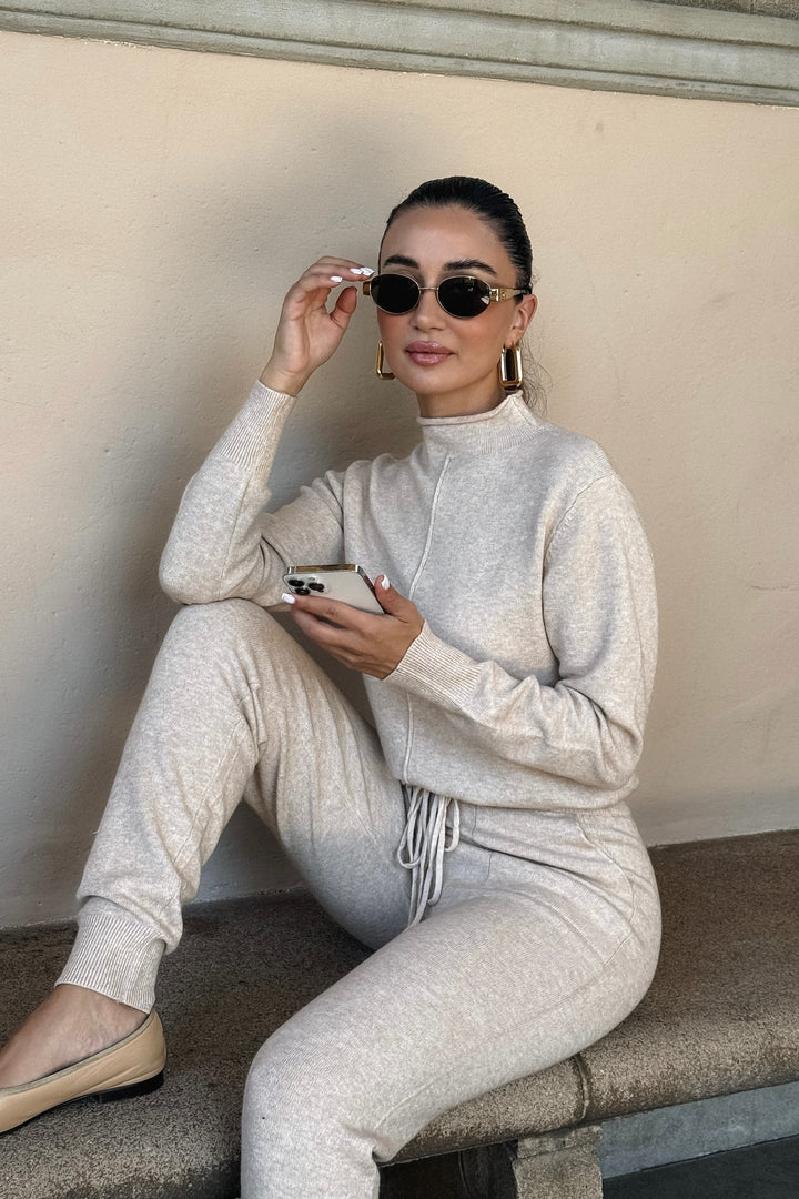 Maria 2-Piece Knit Set - Ivory