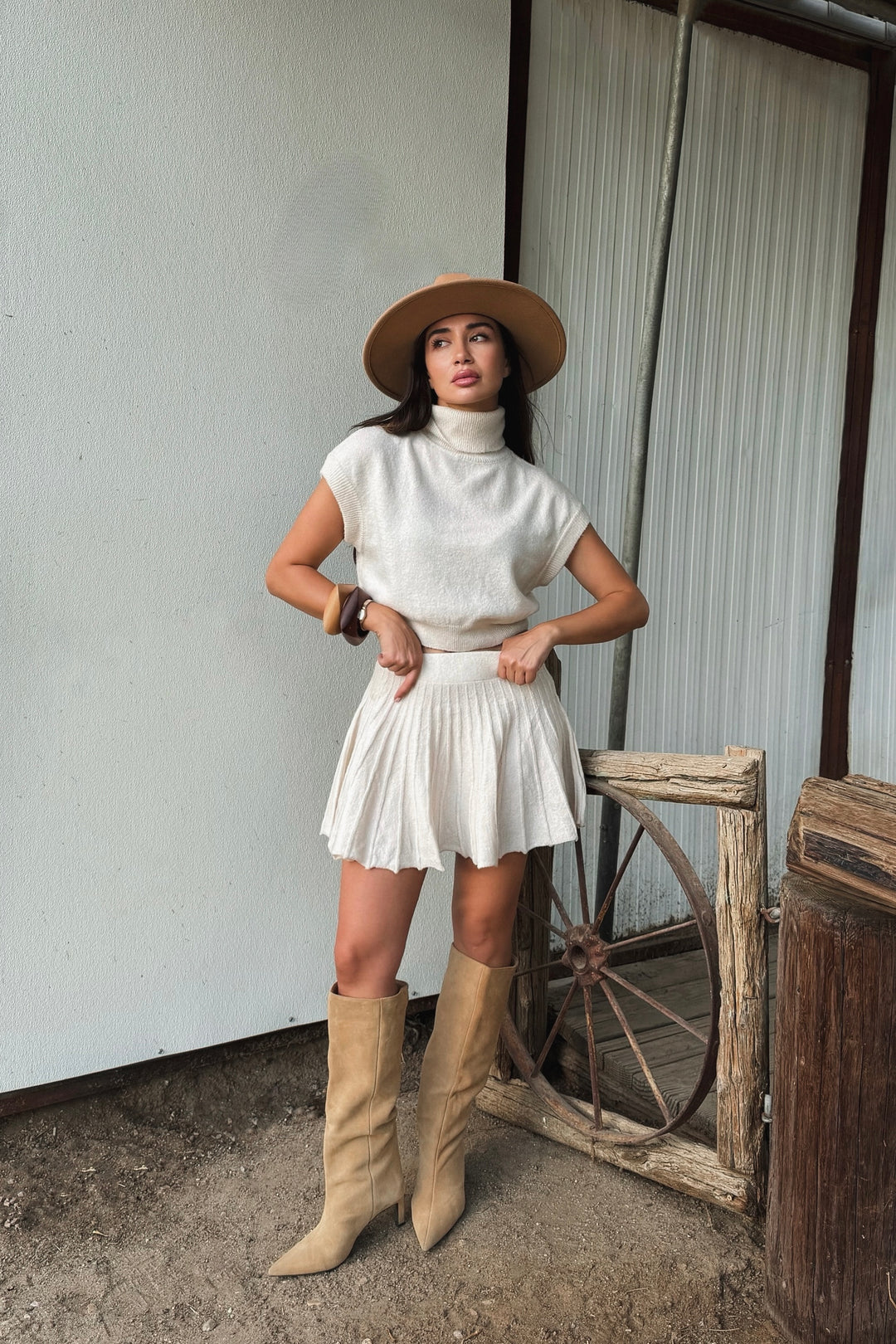 Ella 2-Piece Knit Skirt Set