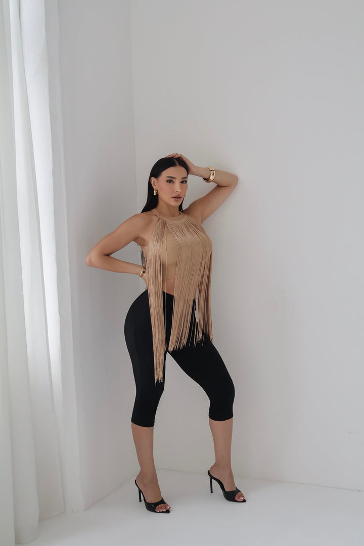 Sheryl Fringe Top