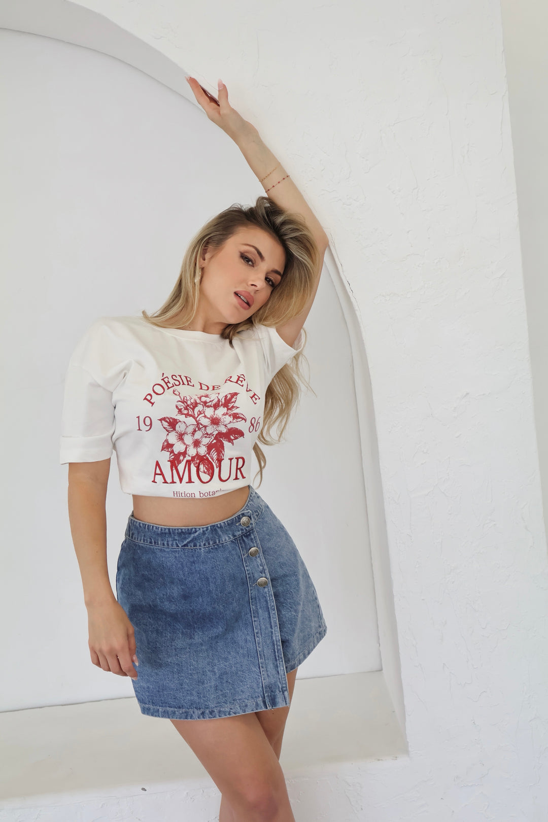 Lexi Denim Skort