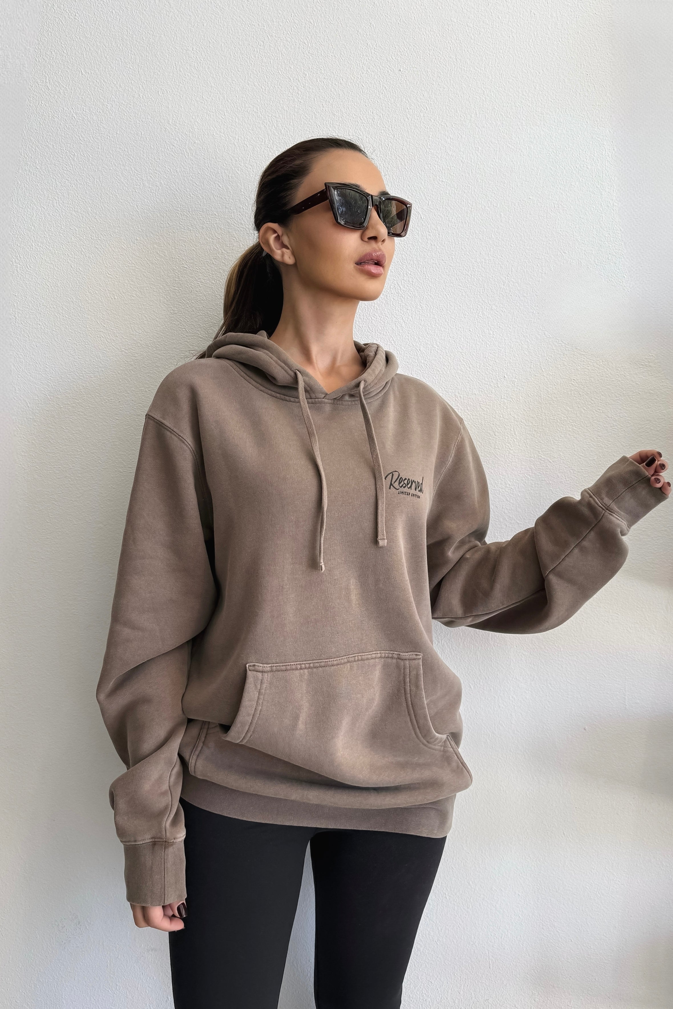 8YARDS Women's MOKU BIG HOODIE 杢ベージュ L 8YARDS Women's MOKU BIG HOODIE 杢ベージュ L 8YARDS | MOKU