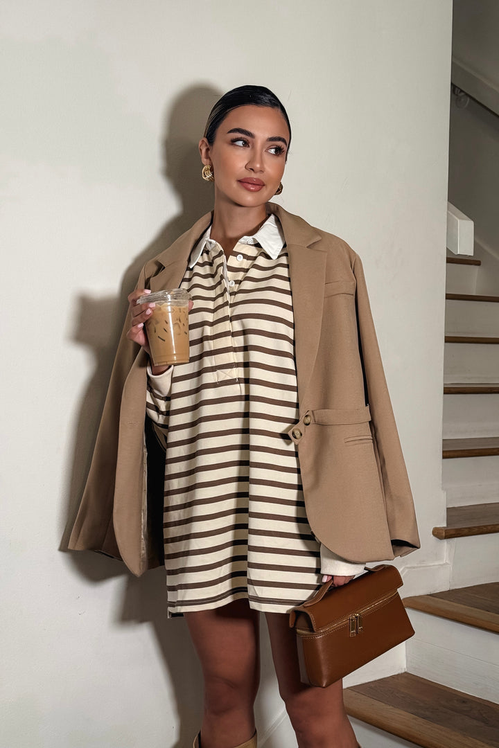 Kona Stripe Sweater Dress