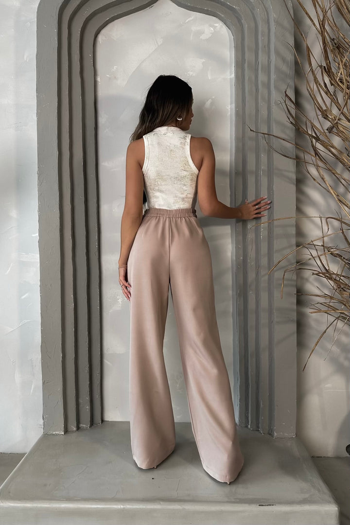 Fay Trousers - Nude