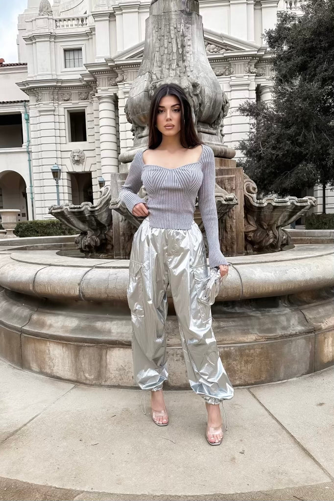 Karina Metallic Pants