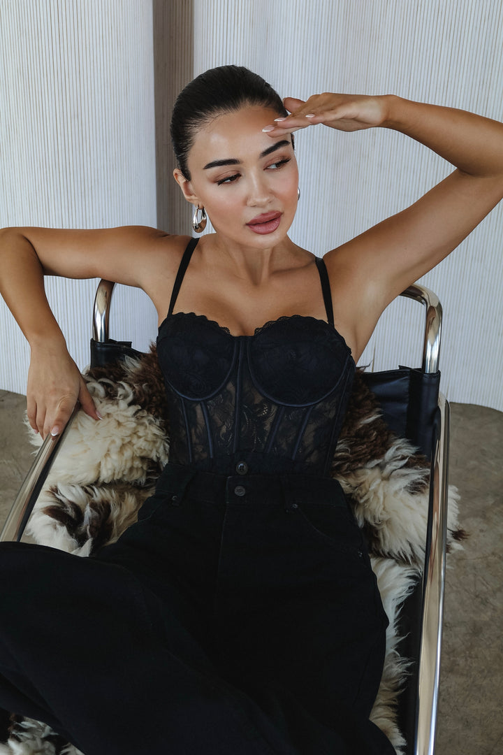 Tina Lace Corset Top