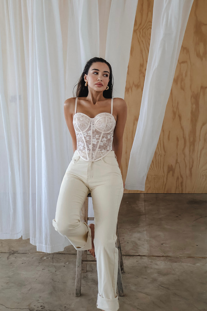 Delilah Floral Corset