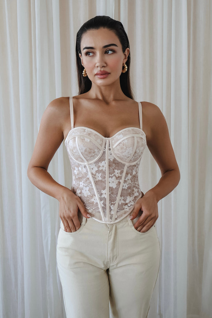 Delilah Floral Corset