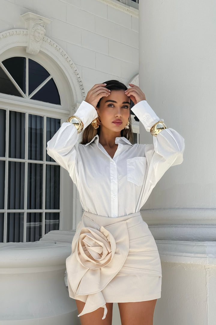 Cole Cut Out Button Up