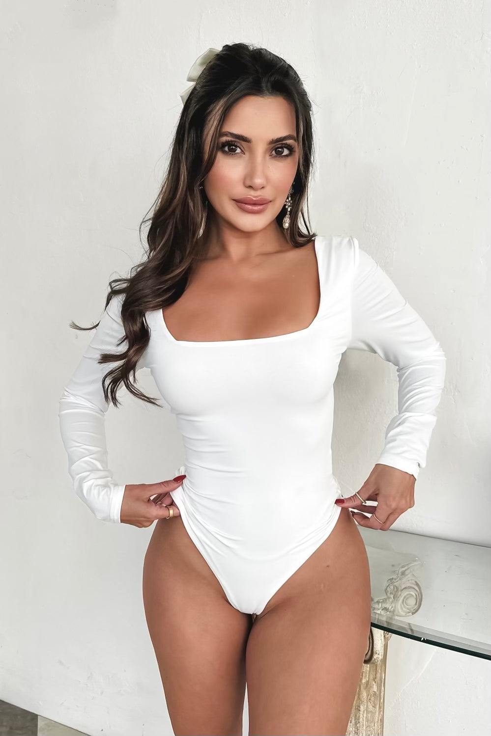 Alba Bodysuit - White