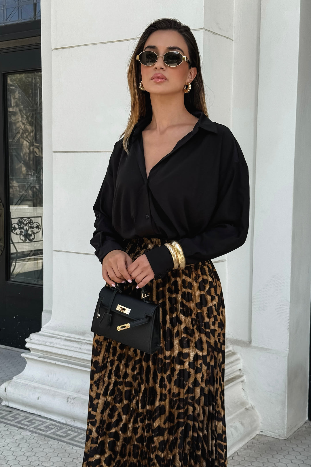 Sheila Button Up Top