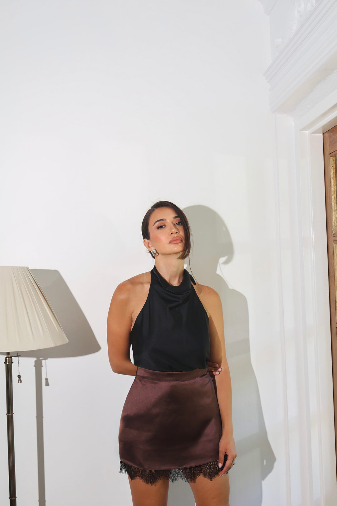 Lyssa Satin Top