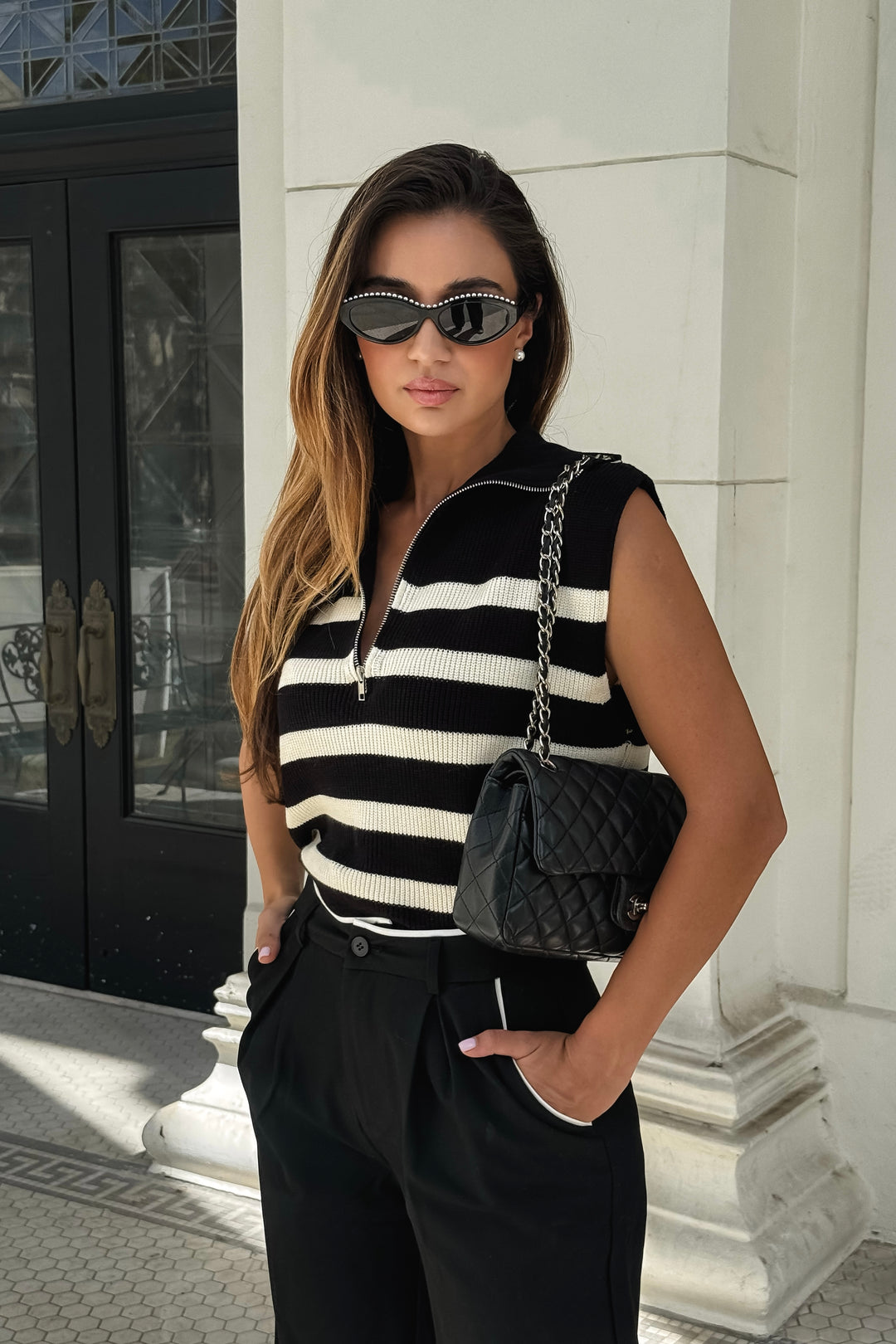 Alexia Knit Vest Top