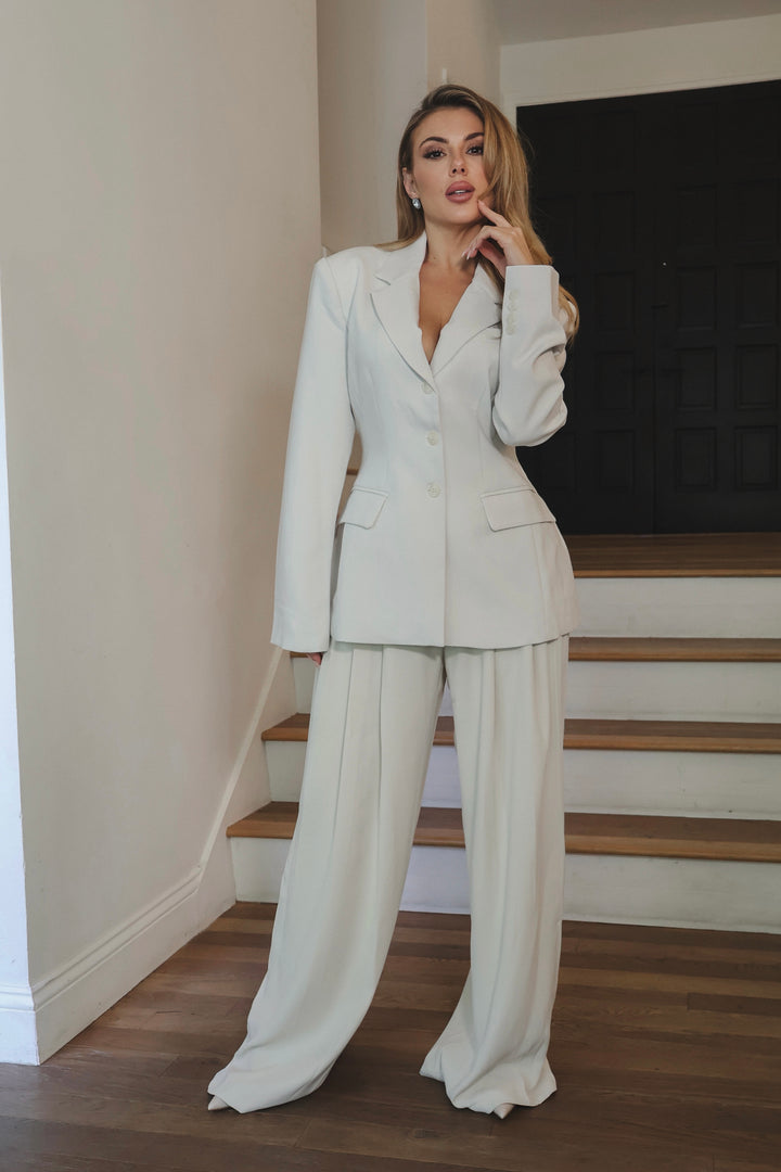 Armina Blazer - Ivory