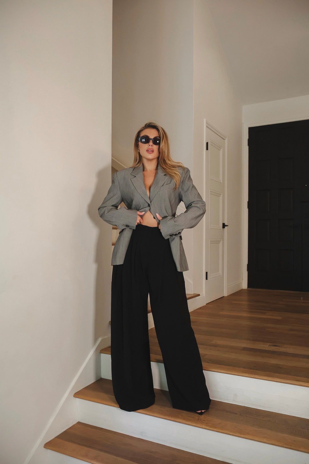 Alicia Dressy Trousers - Black