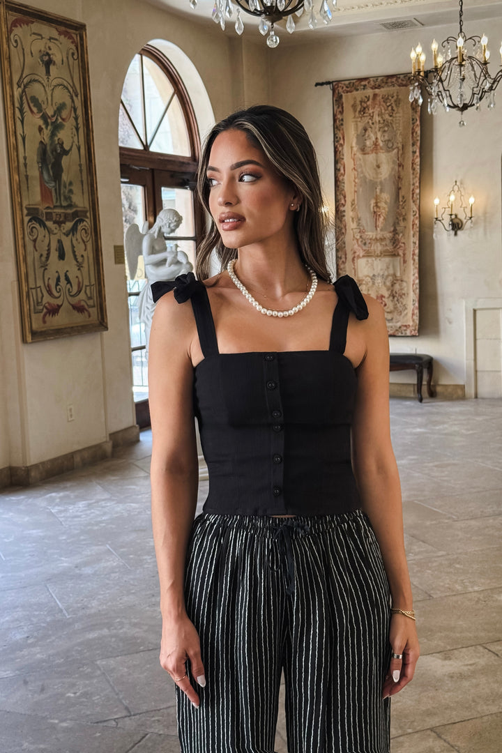 Linda Tie Up Corset
