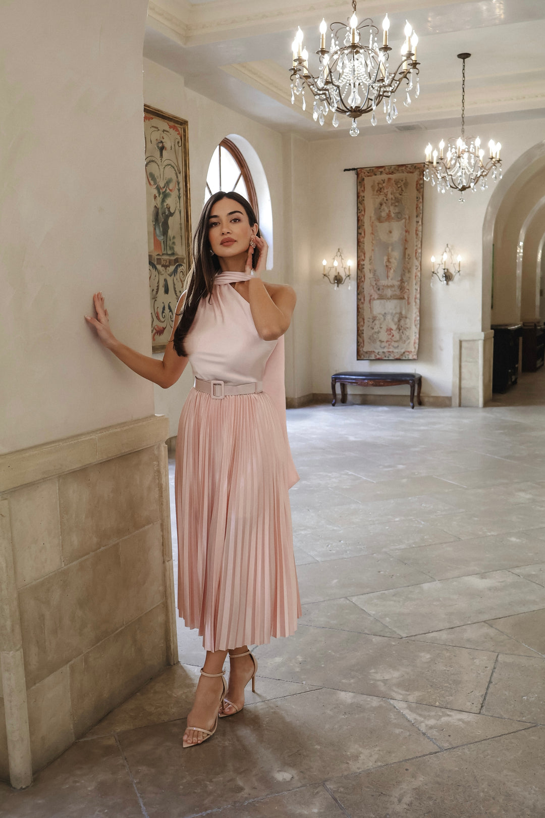 Joanne Pleated Skirt