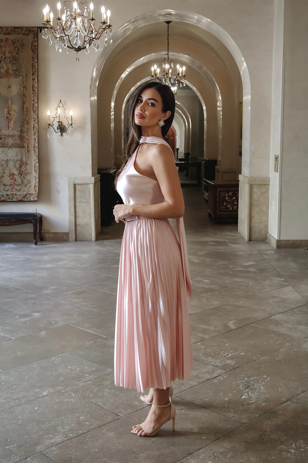 Joanne Pleated Skirt
